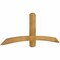Ekena Millwork Bellingham Rough Sawn Timber Gable Bracket, Western Red Cedar, 72"W x 27"H x 4"D x 4"F, 9/12 Pitch GBW072X27X0404BEL00RWR - alternate 3